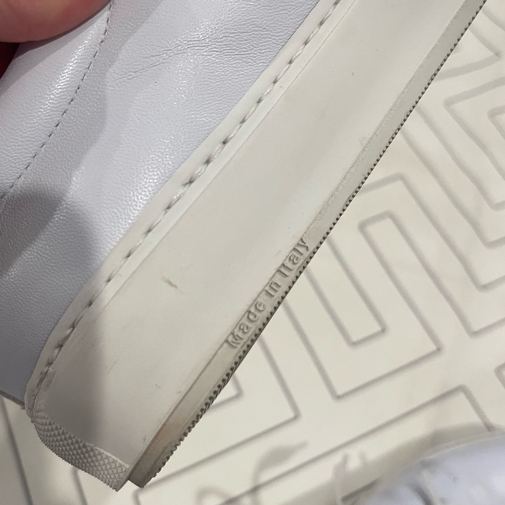 Acne Studios White Leather Sneakers - Picture 14 of 14